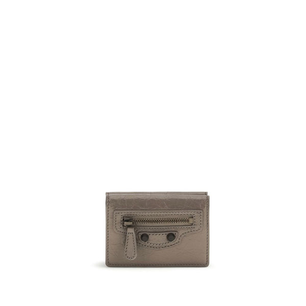 Balenciaga 100% Lamb Ovis Aries wallet in beige