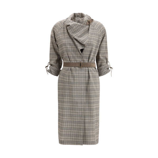 Burberry 97% Wool dress in gray