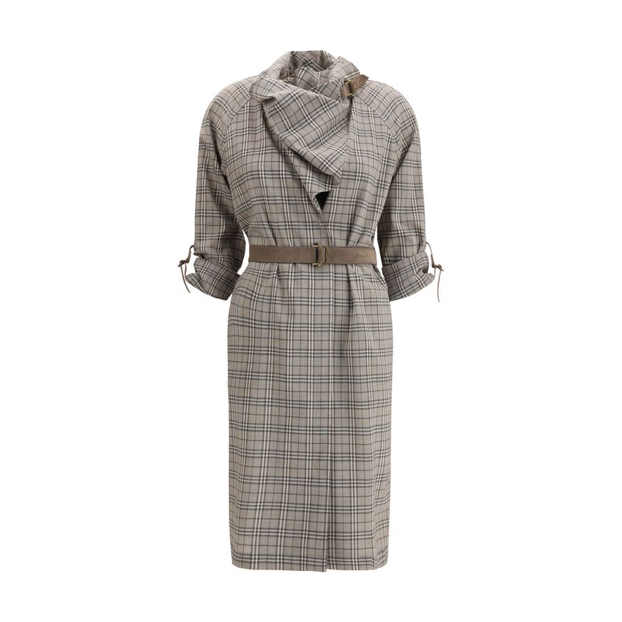Burberry 97% Wool dress in gray