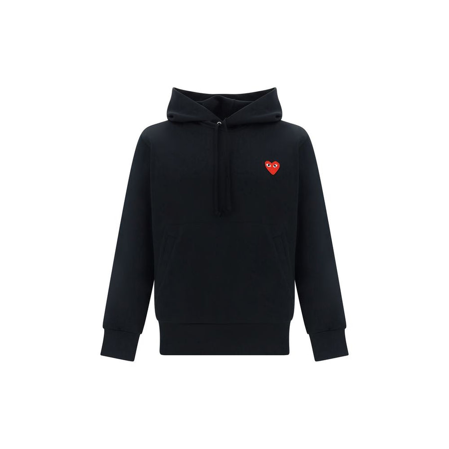 Comme Des GarçOns Play 100% Polyester sweatshirt in black