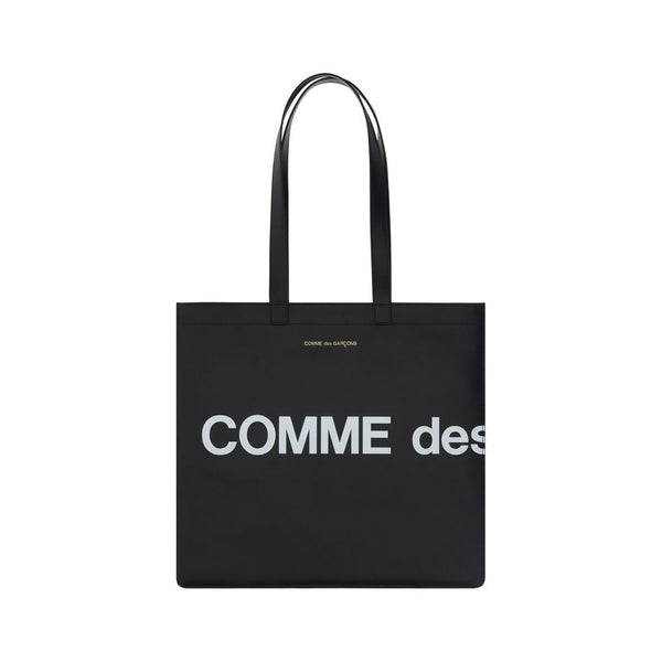 Comme des Garçons 100% Calf Leather Bos Taurus tote bag in black