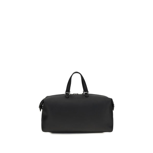 Fendi 100% Calf Leather Bos Taurus duffle bag in black