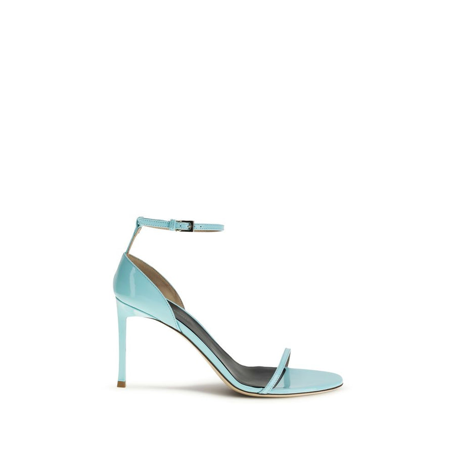 Tom Ford 100% Calf Leather Bos Taurus sandal in blue