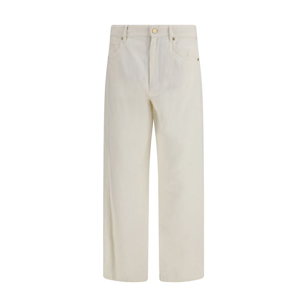 'S Max Mara 59% Cotton 41% Linen trousers in beige