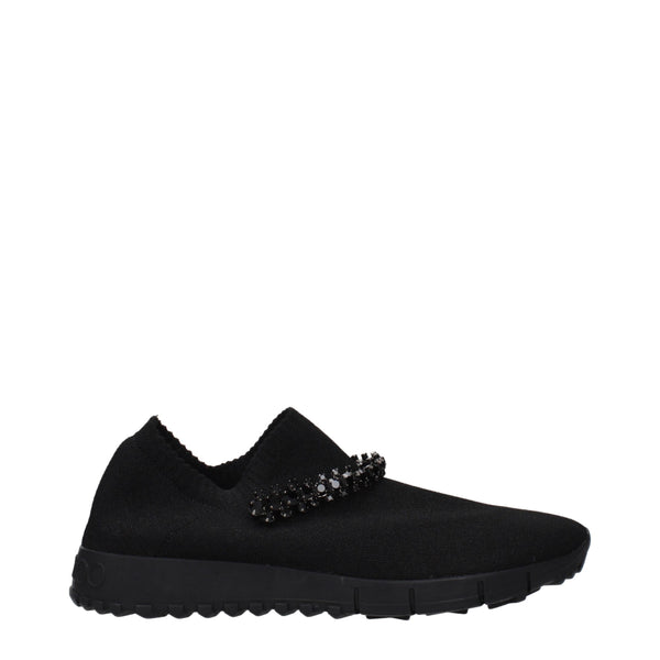 Jimmy Choo Fabric loafer in black