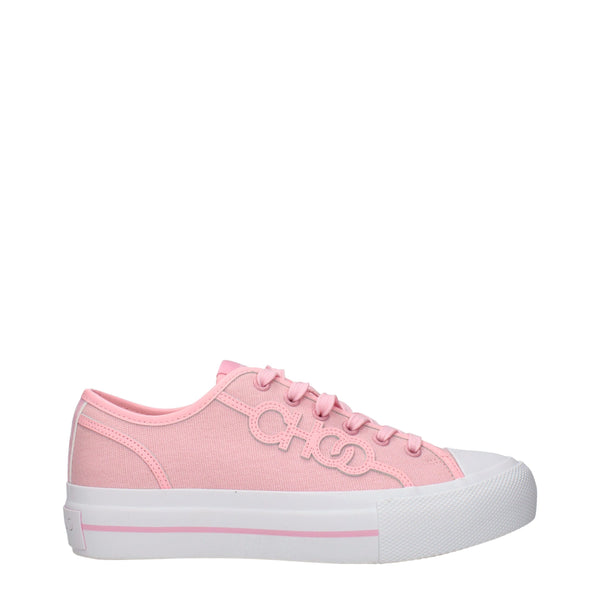 Jimmy Choo Canvas upper sneaker in pink