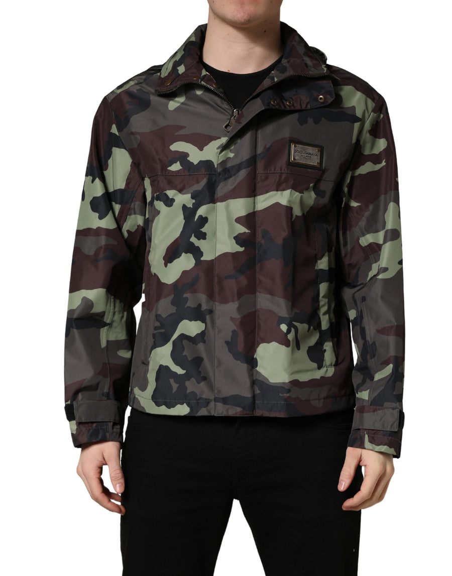 Dolce & Gabbana 34% Nylon jacket in multicolor