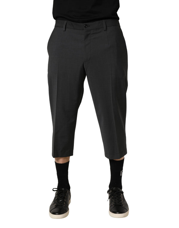 Dolce & Gabbana 55% Wool chinos in gray