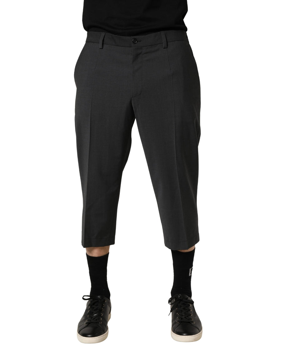 Dolce & Gabbana 55% Wool chinos in gray