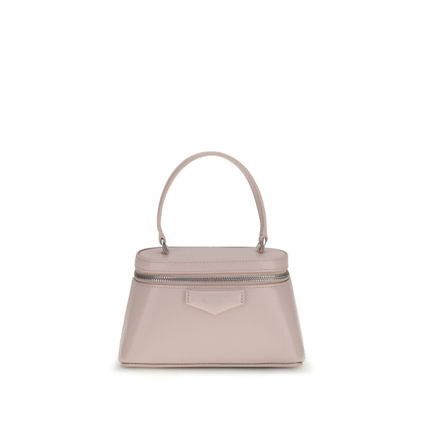 Givenchy 100% Calf Leather Bos Taurus top handle bag in pink