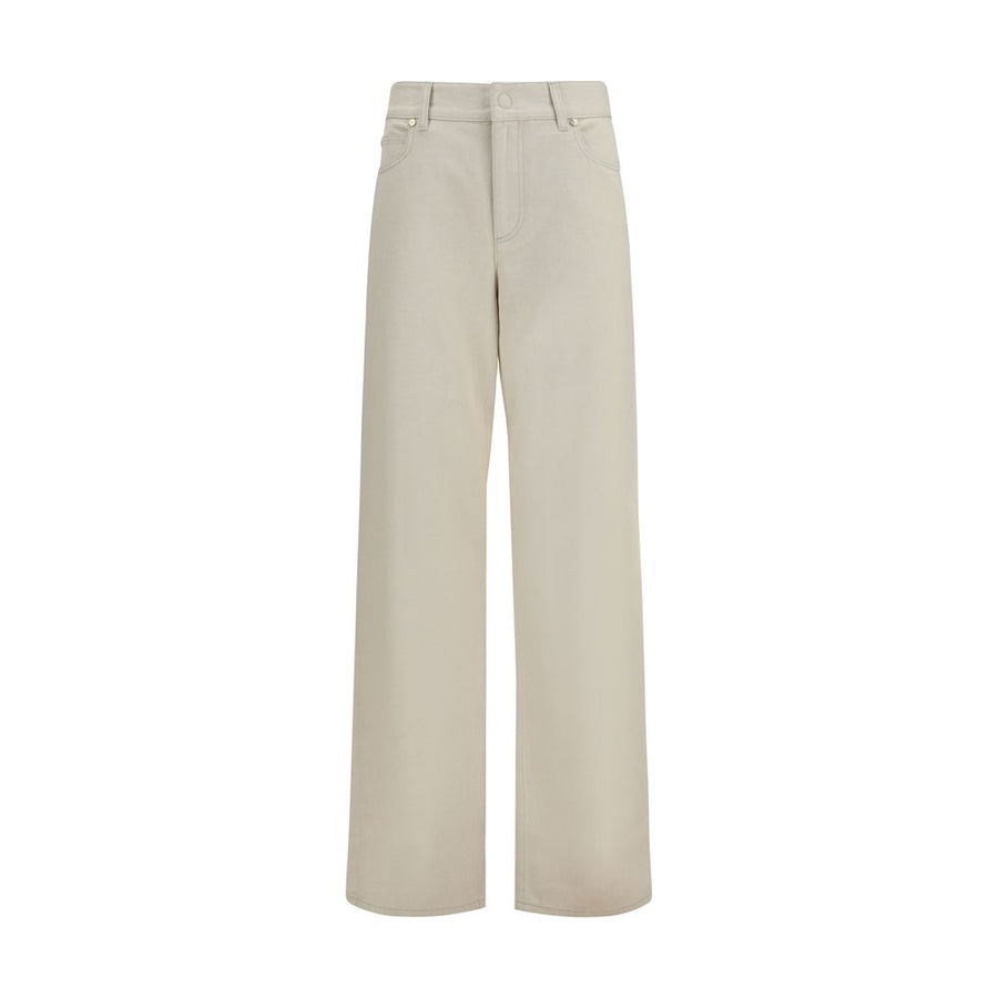 Fendi 100% Cotton jeans in beige