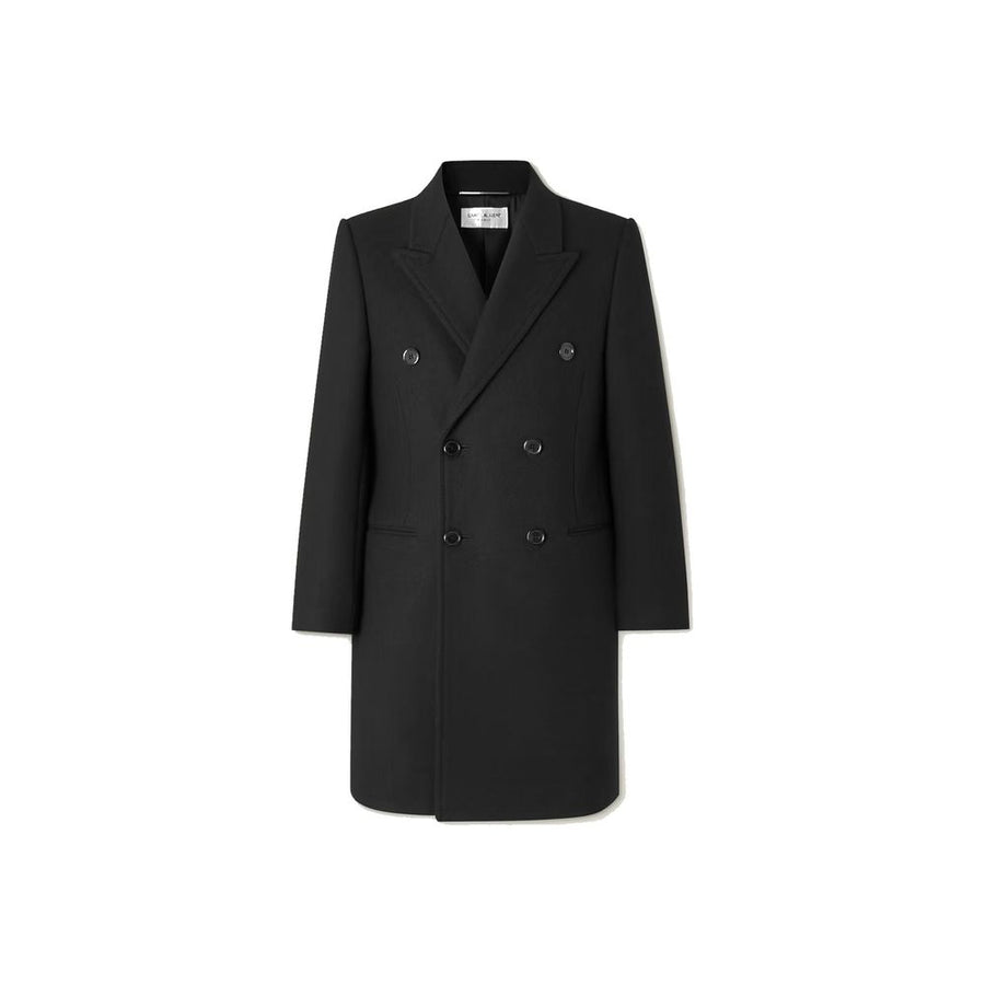 Saint Laurent coat in black