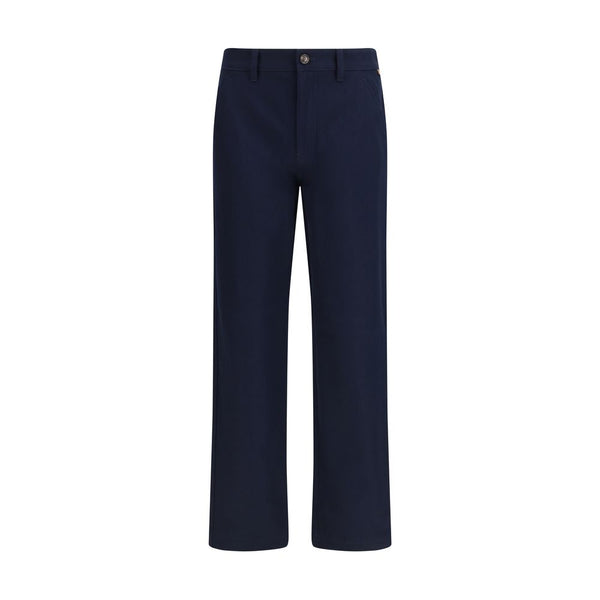 Burberry 100% Cotton chino pants in navy