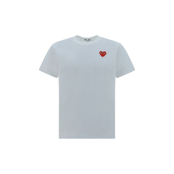 Comme Des GarçOns Play 100% Cotton t-shirt in white