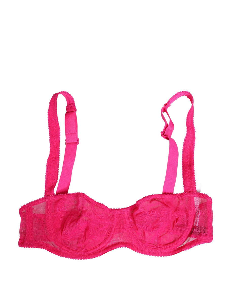 Dolce & Gabbana 92% Nylon bra in pink