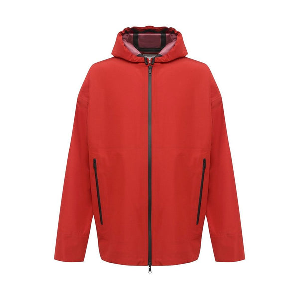 Bottega Veneta 66% Polyamide jacket in red