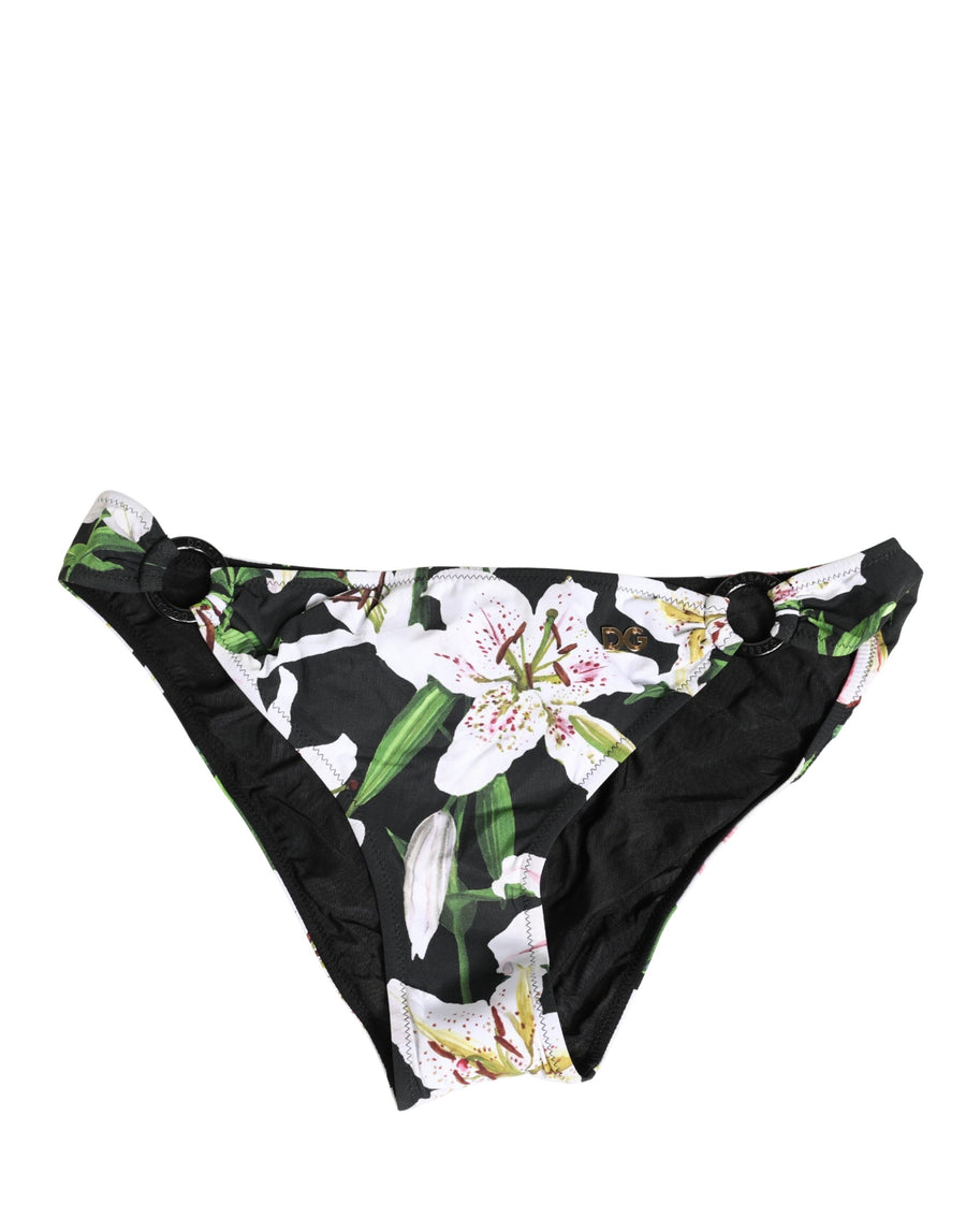 Dolce & Gabbana 75% Nylon 25% Elastane bikini bottom in black
