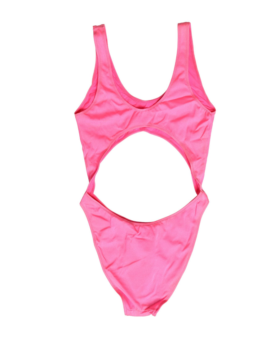 Dolce & Gabbana 10% Elastane 90% Polyester swimsuit in pink