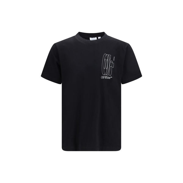 Off-White 100% Cotton t-shirt in black