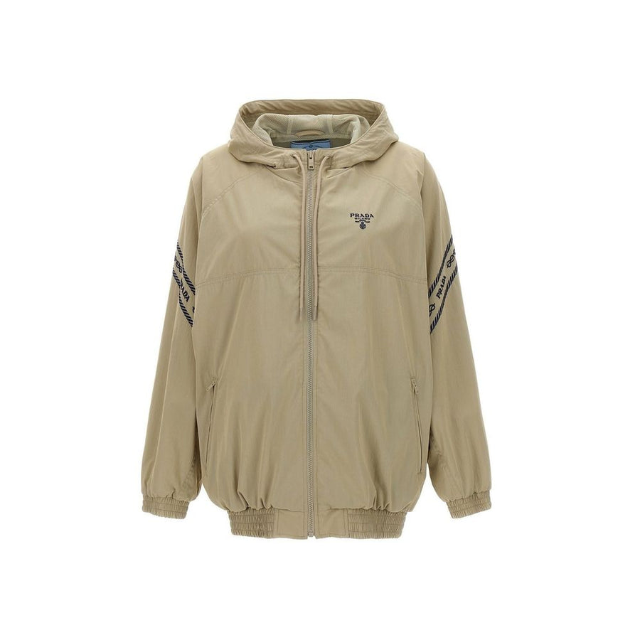 Prada 63% Cotton jacket in beige