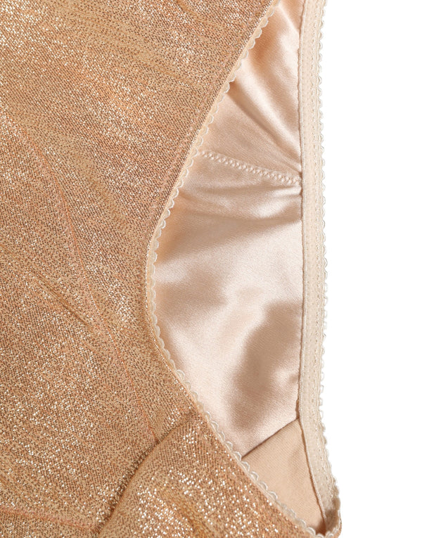 Dolce & Gabbana 65% Silk bodysuit in beige