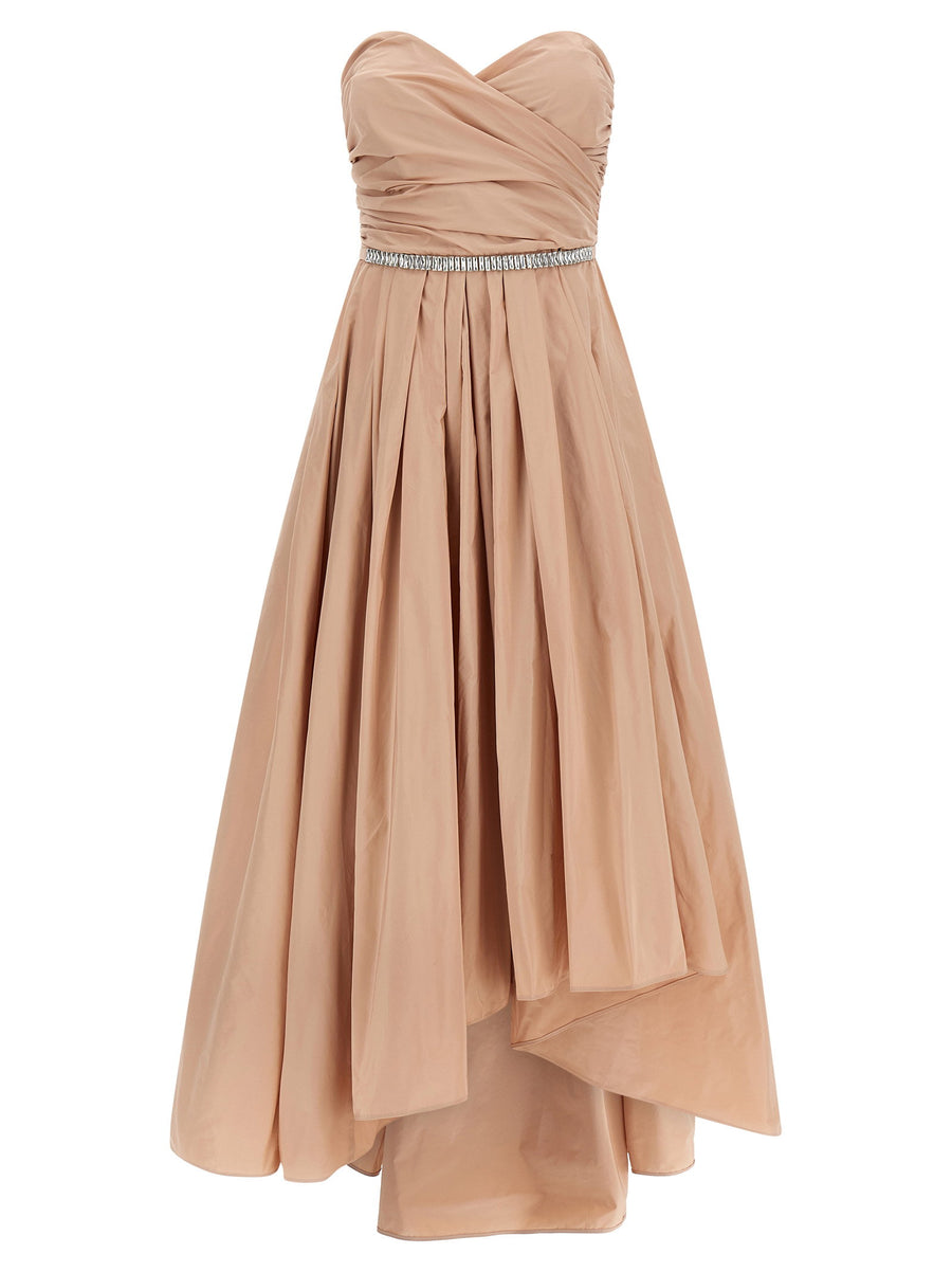 Pinko Dattero Dress — Beige