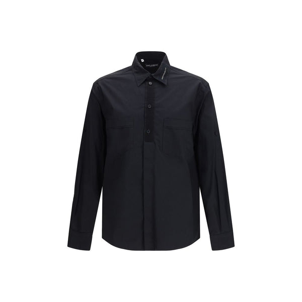 Dolce & Gabbana 97% Cotton 3% Elastane shirt in black
