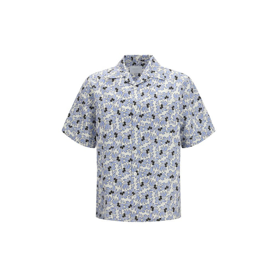 Prada 76% Cotton shirt in blue