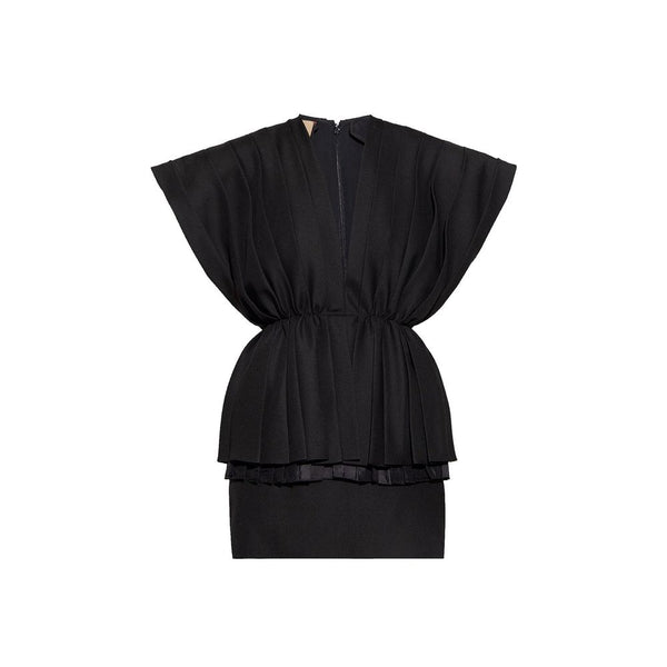 Gucci 100% wool dress in black