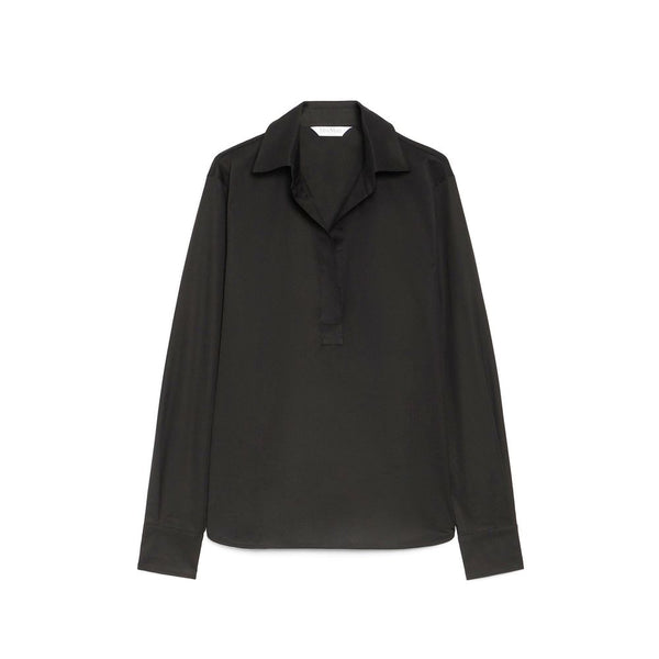 Max Mara 100% Cotton shirt in black