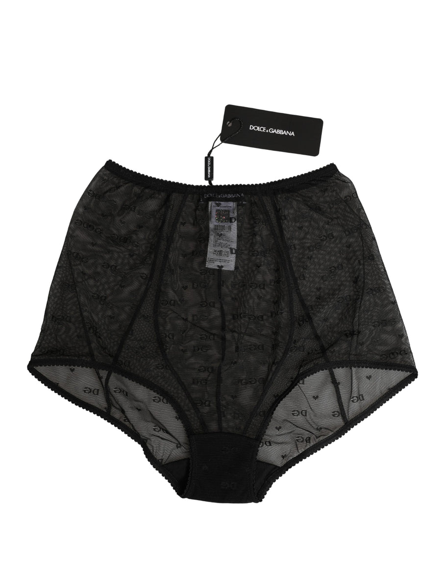 Dolce & Gabbana 92% Polyester slip girdle in black
