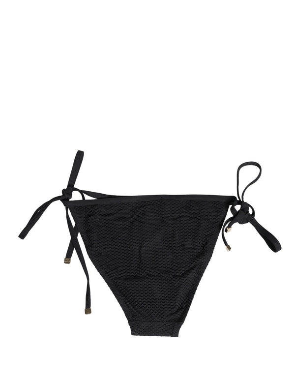 Dolce & Gabbana 12% Elastane 88% Nylon bikini bottom in black