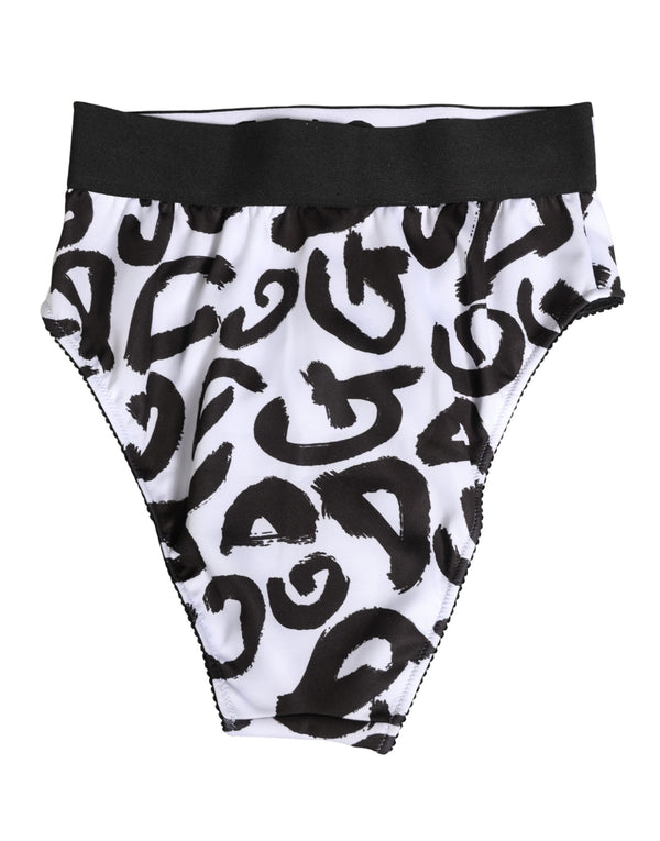 Dolce & Gabbana 92% Polyester brief in black