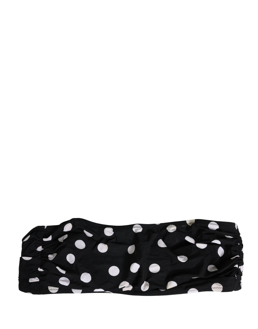 Dolce & Gabbana 25% Elastane bandeau top in black