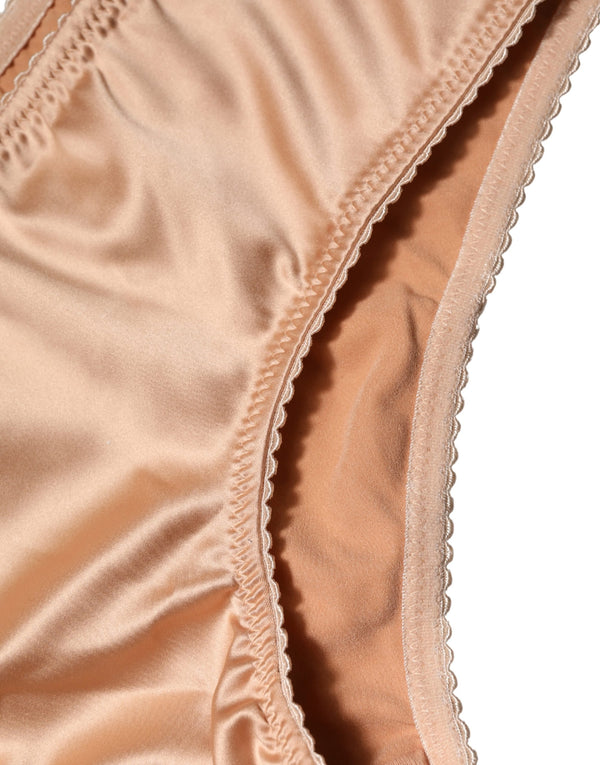 Dolce & Gabbana 94% Silk brief in beige