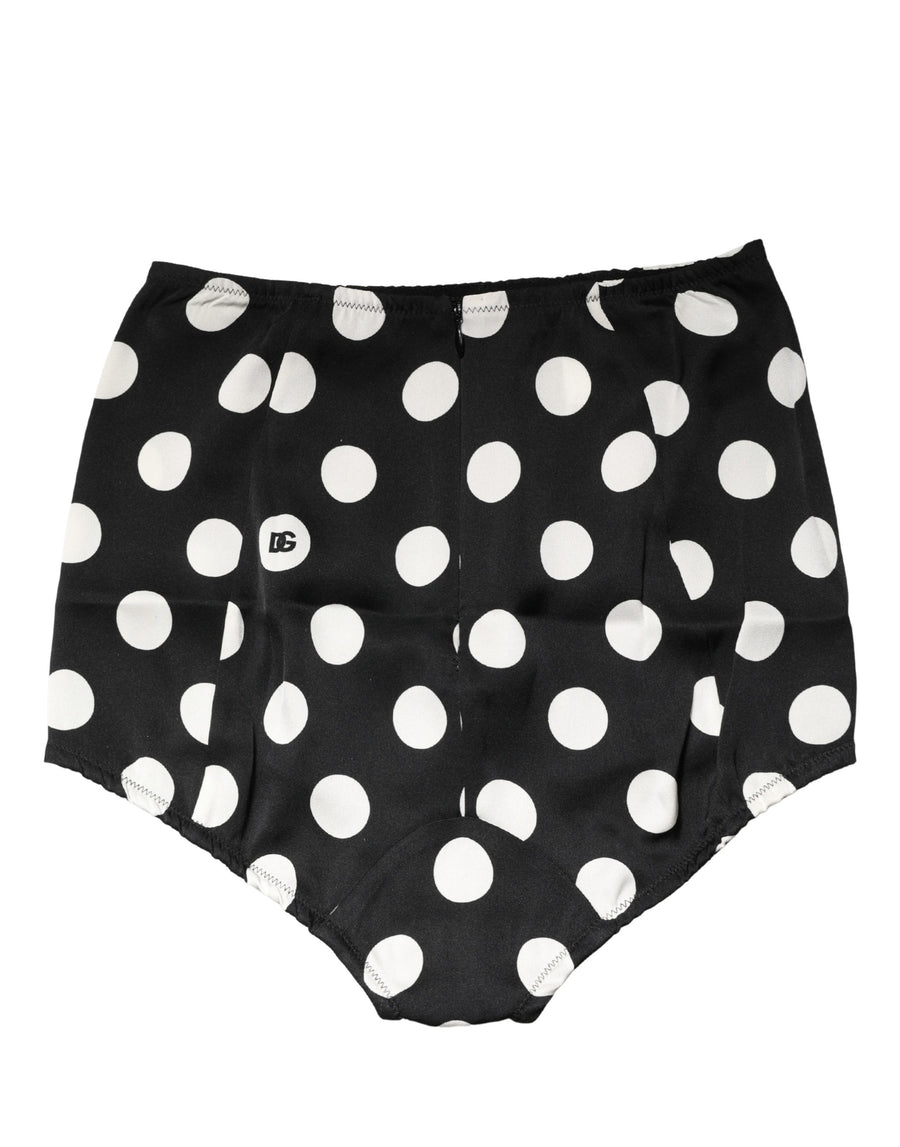 Dolce & Gabbana 94% Silk 6% Elastane; Lining: 90% Nylon 10% Elastane bodysuit in black