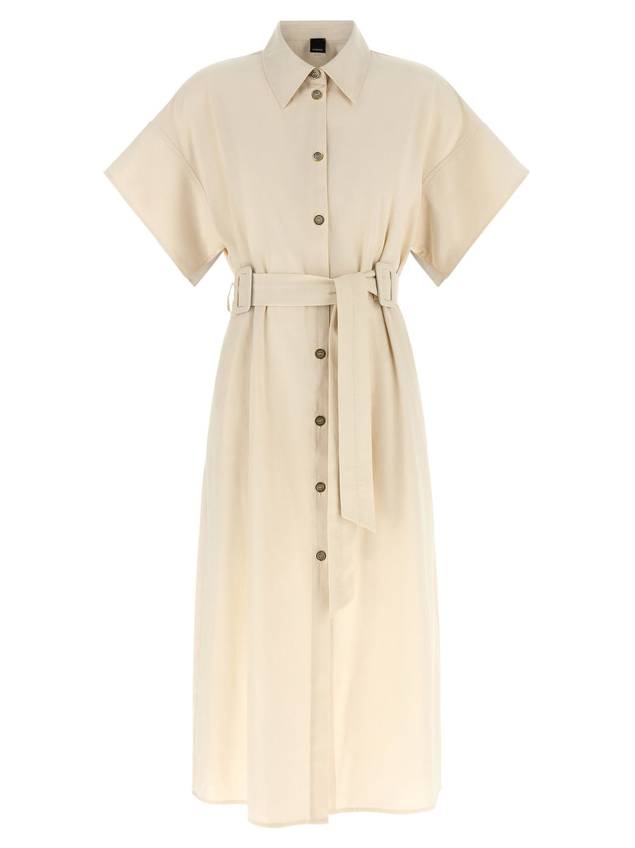 Pinko Alesha Dress — Cream