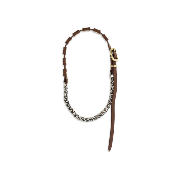 Miu Miu 50% Calf Leather Bos Taurus belt in brown