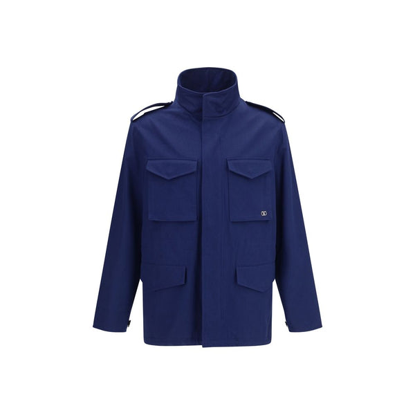 Valentino 100% Cotton jacket in navy