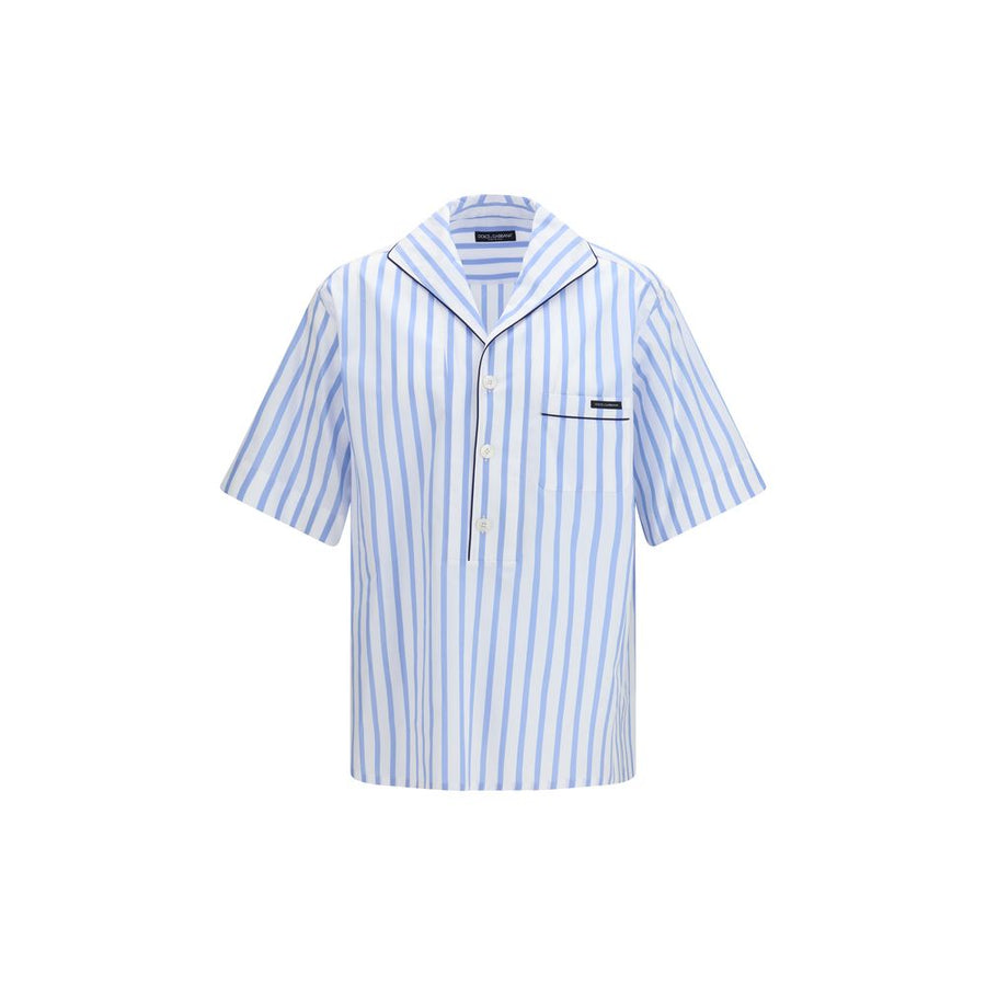Dolce & Gabbana 98% Cotton 2% Silk shirt in blue