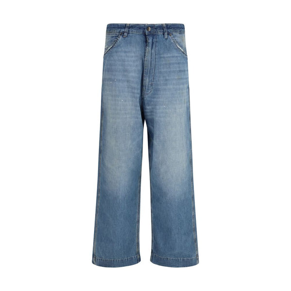 Maison Margiela 100% Cotton jeans in blue
