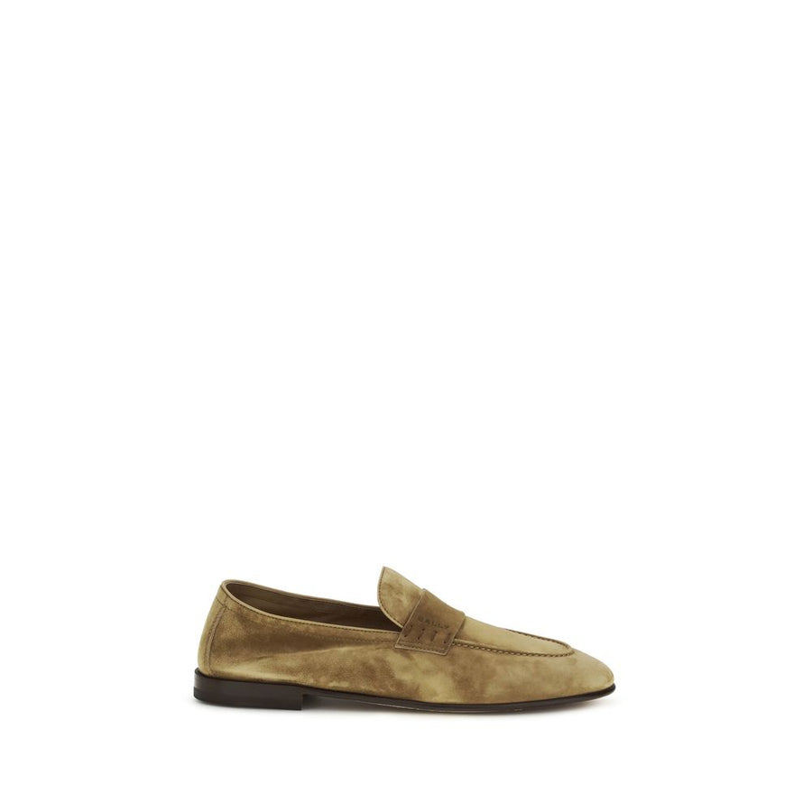 Bally 100% Calf Leather Bos Taurus loafer in beige