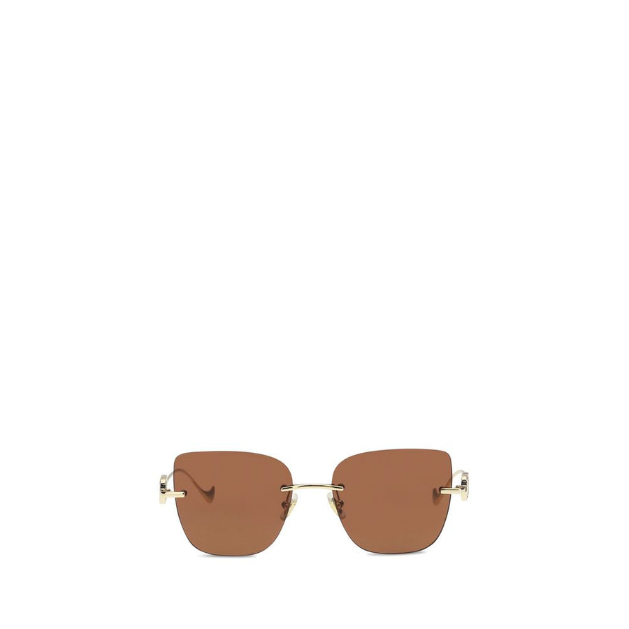 Valentino Garavani VAVG0033S002BB 100% Metal Metallic Metallised sunglasses in brown