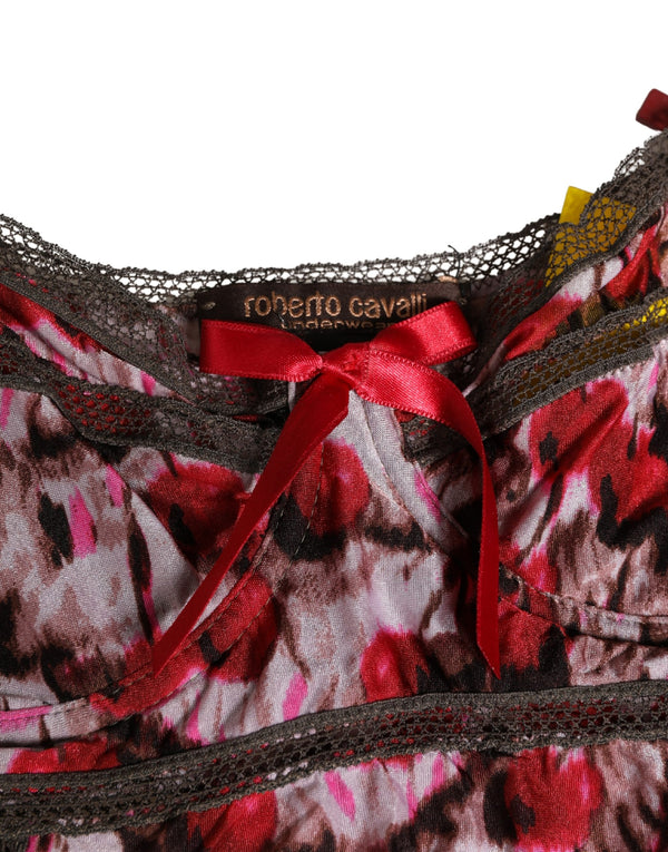 Roberto Cavalli Lace bodysuit in multicolor