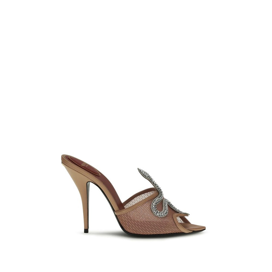 Valentino Garavani 80% Goatskin/hircus Goatskin 20% Polyester sandal in multicolor