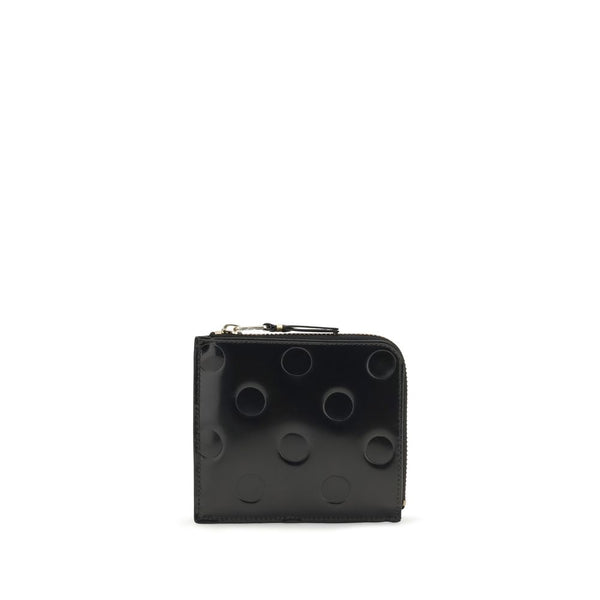 Comme des Garçons 100% Calf Leather Bos Taurus wallet in black