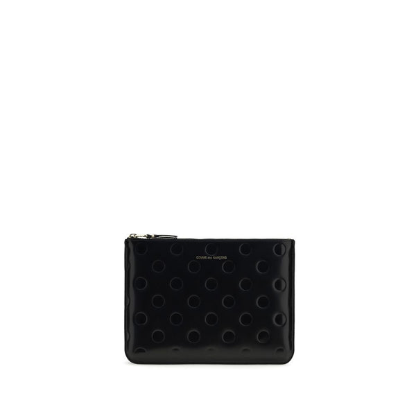 Comme des Garçons 100% Calf Leather Bos Taurus wallet in black