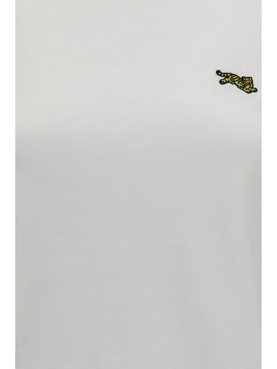 T-Shirt Jumping Tiger Off White Cotton T-shirts & Jerseys