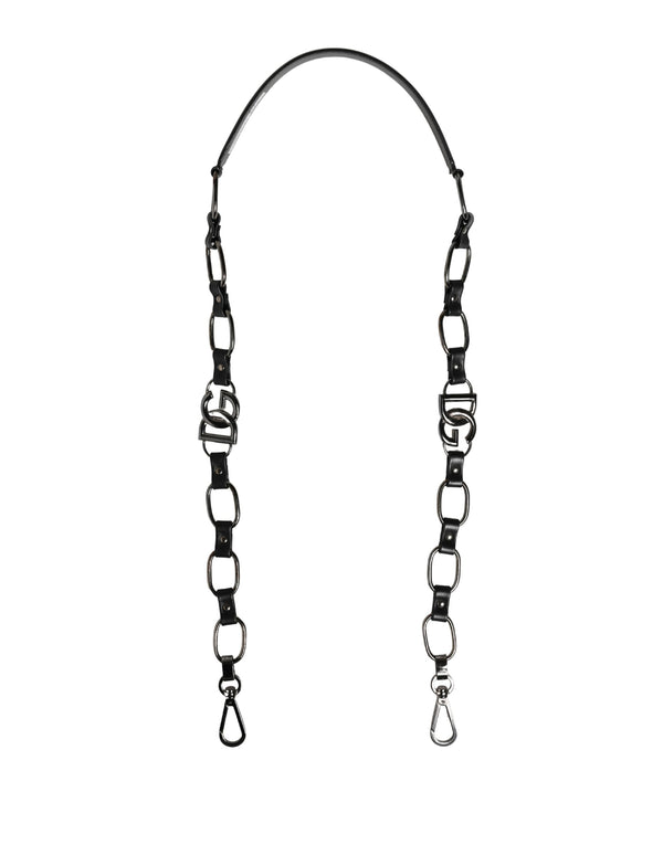 Dolce & Gabbana 35% Real Brass shoulder bag strap in black