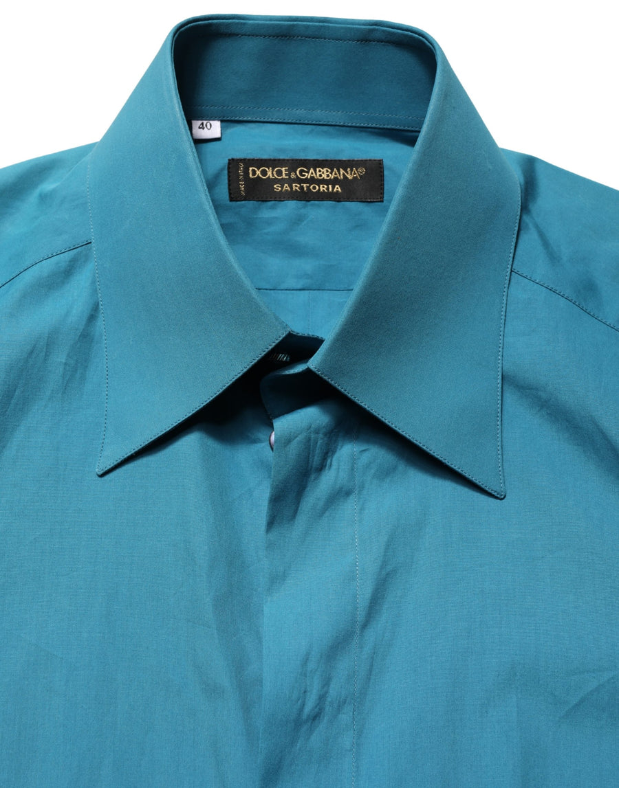 Dolce & Gabbana 100% Cotton shirt in blue